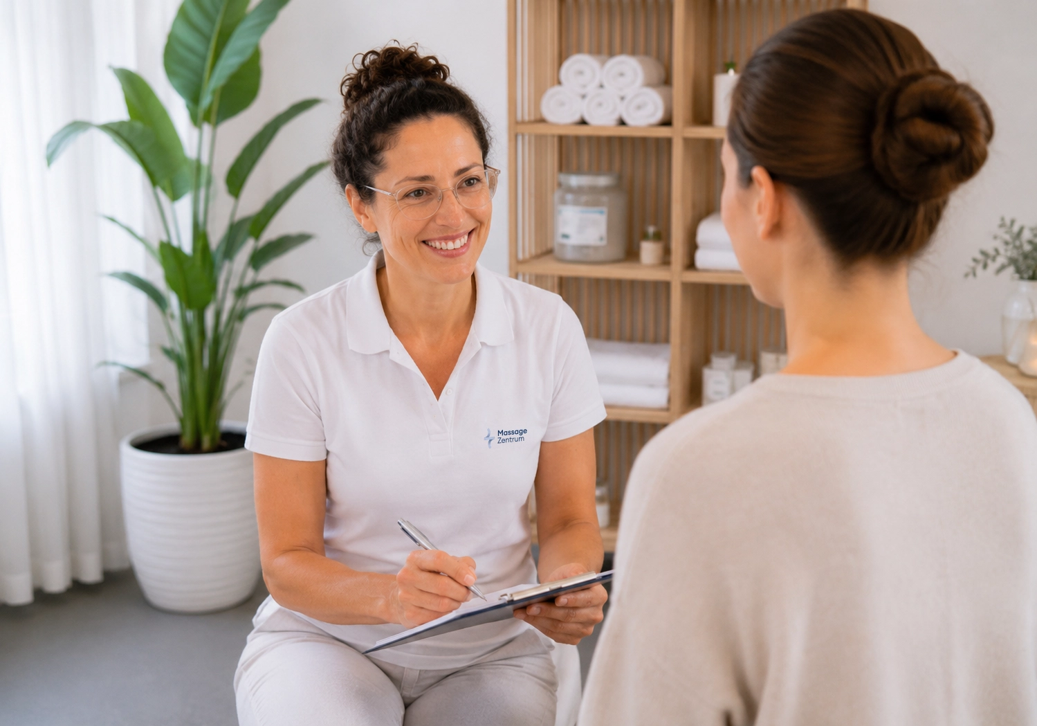 Behandlungsraum im Massage Zentrum Altstetten