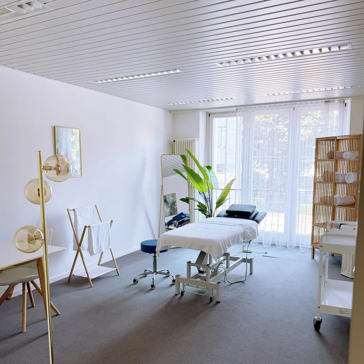 Praxisraum des Massage Zentrum Altstetten